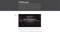 Desktop Screenshot of cliffhangerhouse.com
