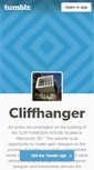 Mobile Screenshot of cliffhangerhouse.com